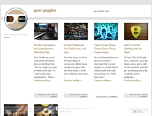 Tablet Screenshot of geargoggles.com
